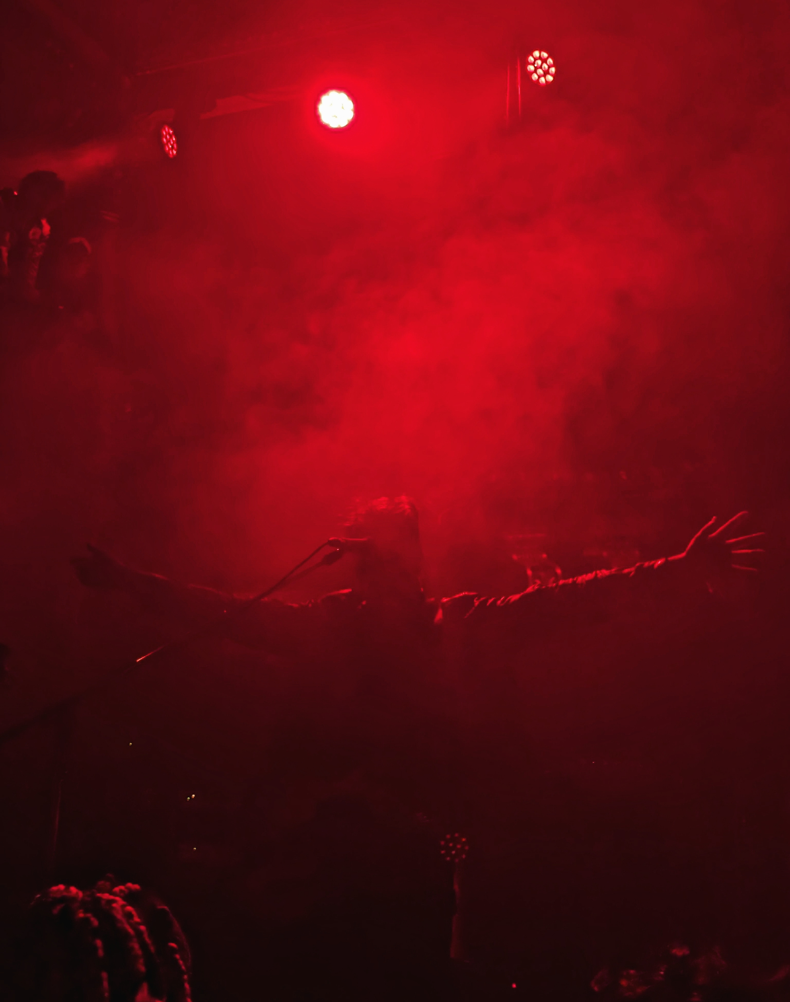 Fogged out stage